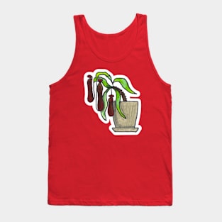 Pitcher Plant - Houseplant Watercolour Tank Top